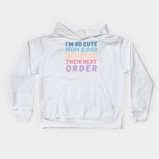 So Cute My Parents Doubled Their Next Order Twin Sister Kids Hoodie